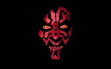 star wars darth maul faces black background 1024x768 wallpaper 